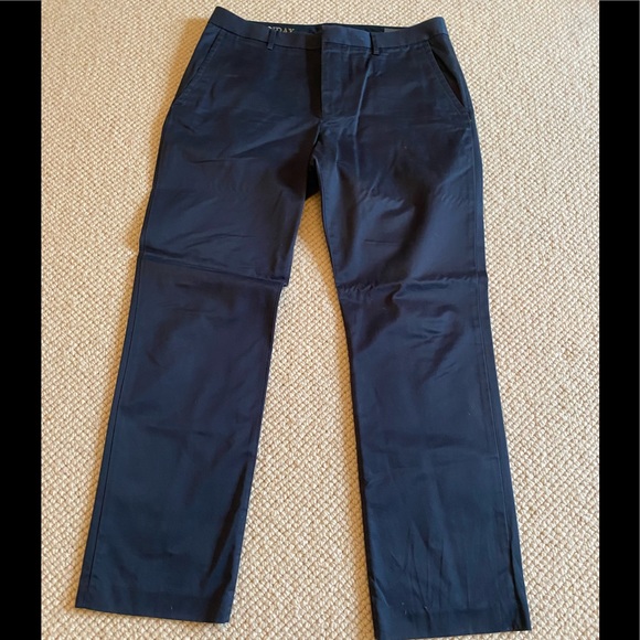 Navy mens Bonobos dress pants. - Picture 2 of 2